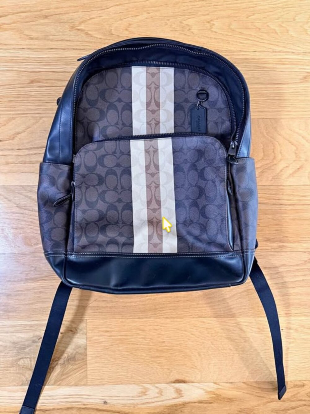 Coach West Backpack in Signature Canvas